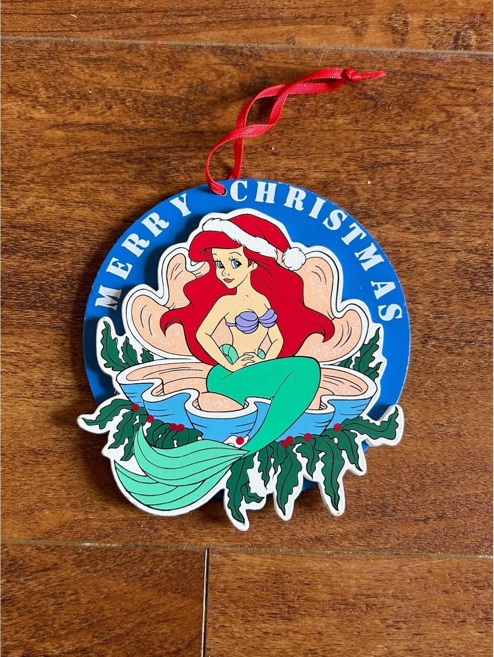 Vintage Disney The Little Mermaid Christmas Ornament